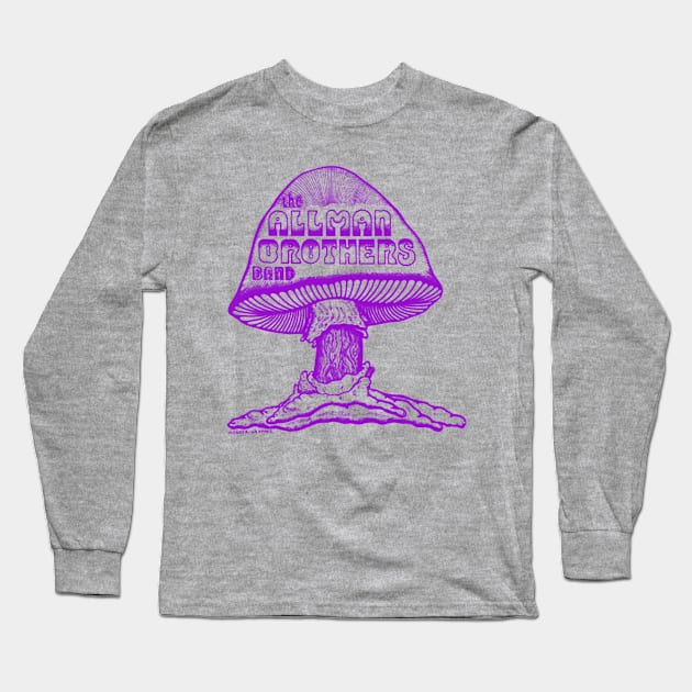 Allman's Mushroom Long Sleeve T-Shirt by dillonphotoandpost